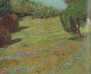 Vincent Van Gogh Sunny Lawn in a Public Pack (nn04) Sweden oil painting reproduction